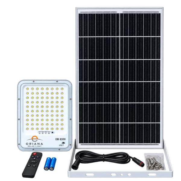 Đèn Pha Năng Lượng Mặt Trời ORIANA DB-8300 (300W)
