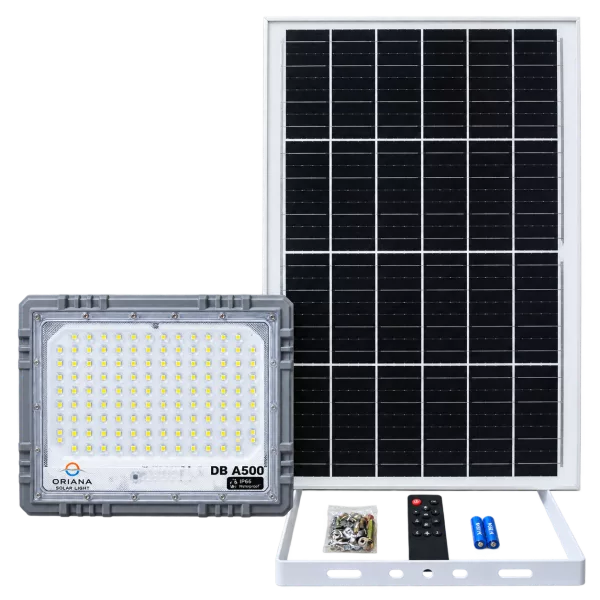 Đèn Pha Năng Lượng Mặt Trời ORIANA DB-A500 (500W)