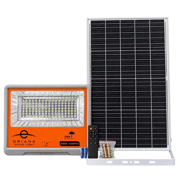 Đèn Pha Năng Lượng Mặt Trời ORIANA DB88-1000PRO (1000W)