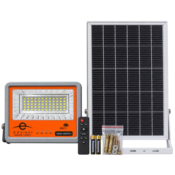 Đèn Pha Năng Lượng Mặt Trời ORIANA DB88-600PRO (600W)