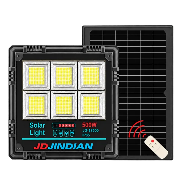 Đèn Pha Năng Lượng Mặt Trời JINDIAN JD-18500 (500W)