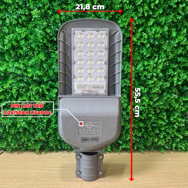 Đèn Năng Lượng Mặt Trời ORIANA 40W | DB01-1