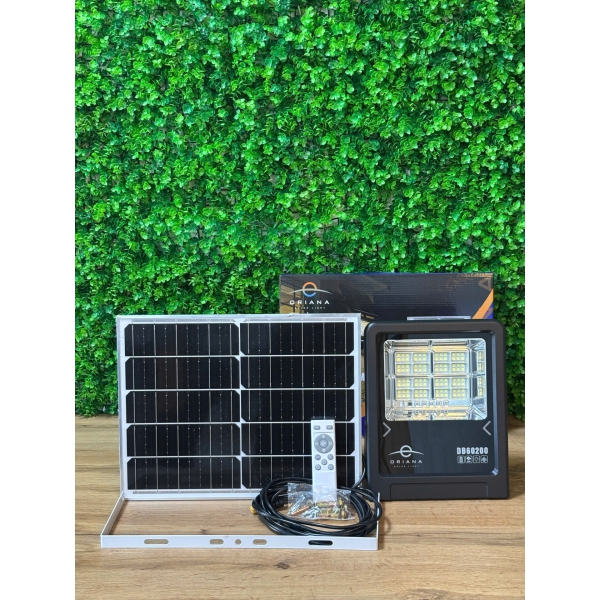 Đèn Pha Năng Lượng Mặt Trời ORIANA DB60200 (200W)