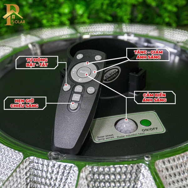 Đèn UFO Năng Lượng Mặt Trời ORIANA DB-UFO1000 (1000W)