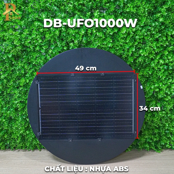 Đèn UFO Năng Lượng Mặt Trời ORIANA DB-UFO1000 (1000W)
