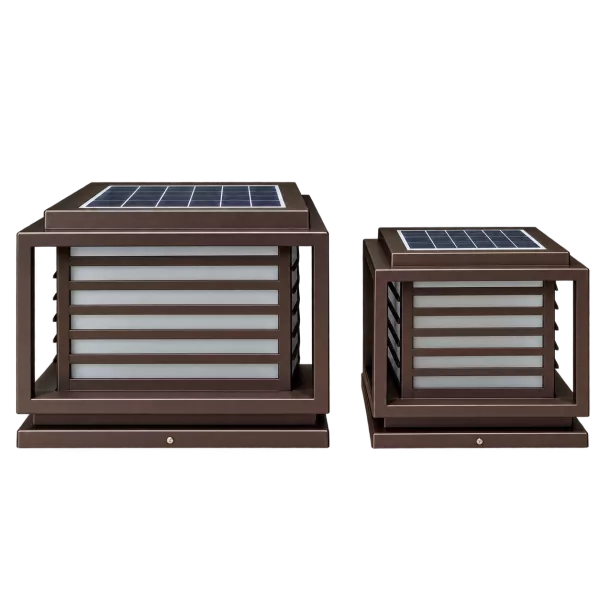 Đèn Trụ Cổng Vuông ORIANA PL-0110 (380x380xH300)
