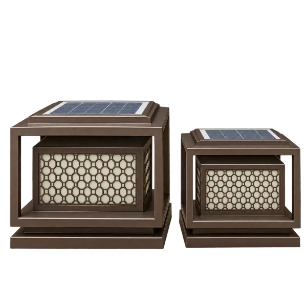 Đèn Trụ Cổng Vuông ORIANA PL-0111 (300x300xH240)
