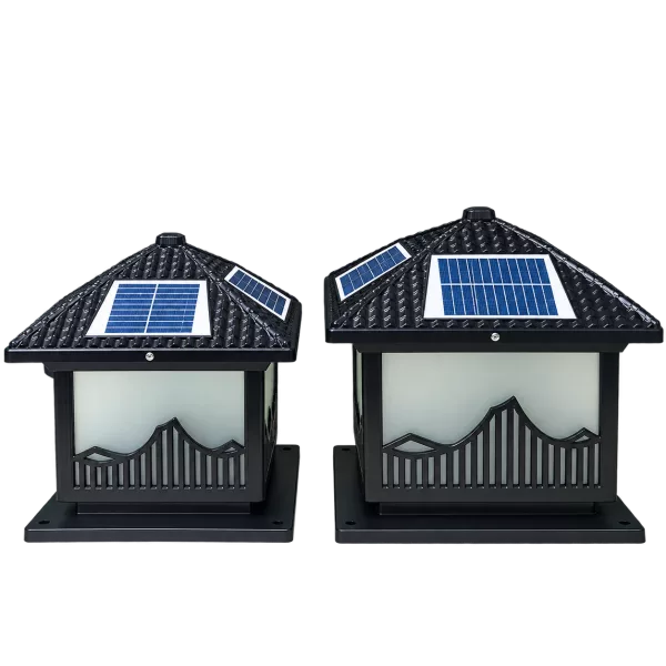 Đèn Trụ Cổng Mái Chùa ORIANA PL-0311 (300×300×H380)