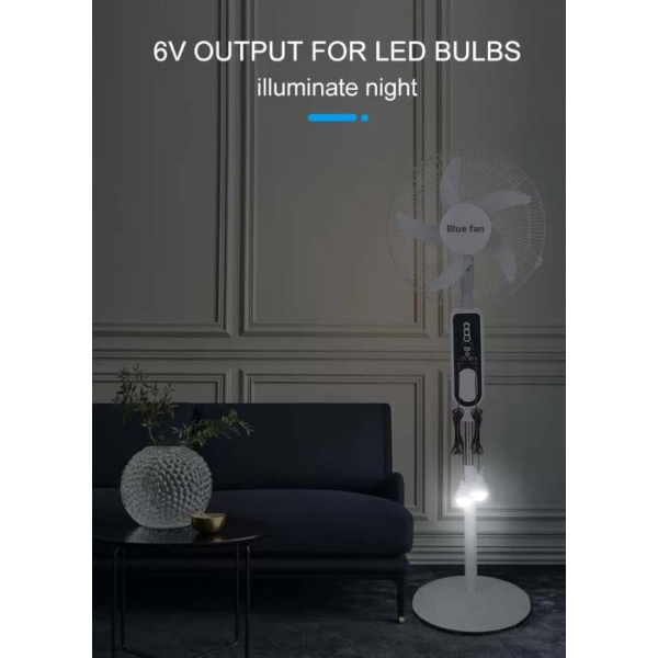 Quạt Năng Lượng Mặt Trời Blue Fan (20W)