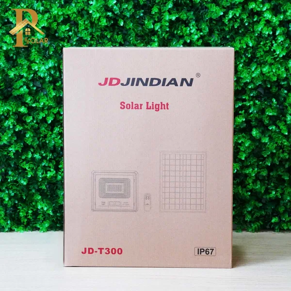 Đèn Pha Năng Lượng Mặt Trời JINDIAN JD-T300 (300W)