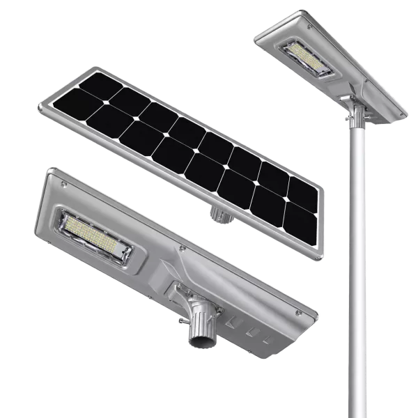 Đèn đường năng lượng mặt trời 80W Blue Carbon BCT-OLF-80W