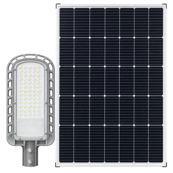 Đèn Đường Năng Lượng Mặt Trời BLUE CARBON BCT-OLK2.0P (56W) - Tấm pin 135W MONO