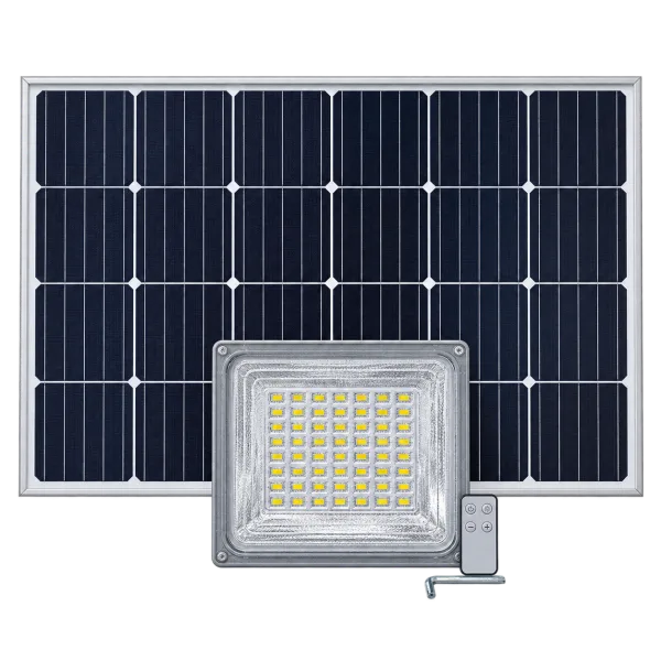 Đèn Pha Năng Lượng Mặt Trời BLUE CARBON BCT-WW6.0 (500W) - Tấm pin MONO