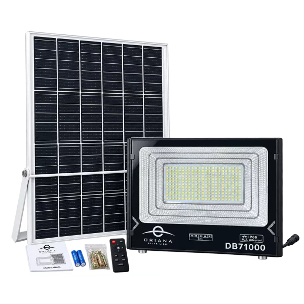 Đèn Pha Năng Lượng Mặt Trời ORIANA DB-71000 (1000W)