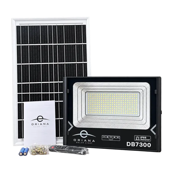Đèn Pha Năng Lượng Mặt Trời ORIANA DB-7300 (300W)