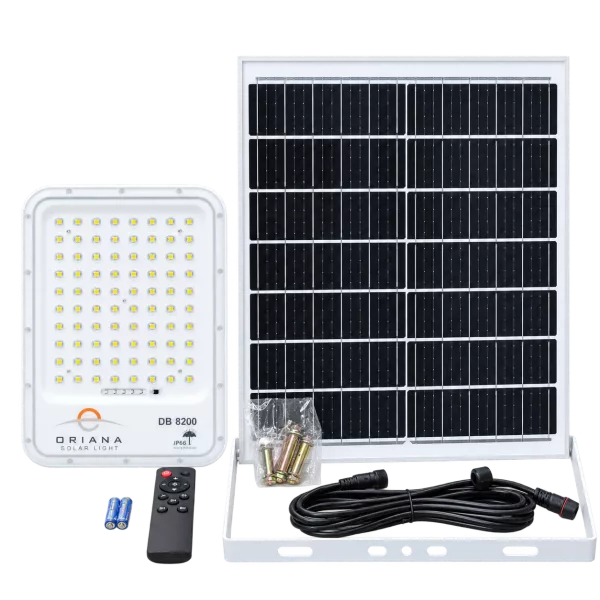 Đèn Pha Năng Lượng Mặt Trời ORIANA DB-8200 (200W)