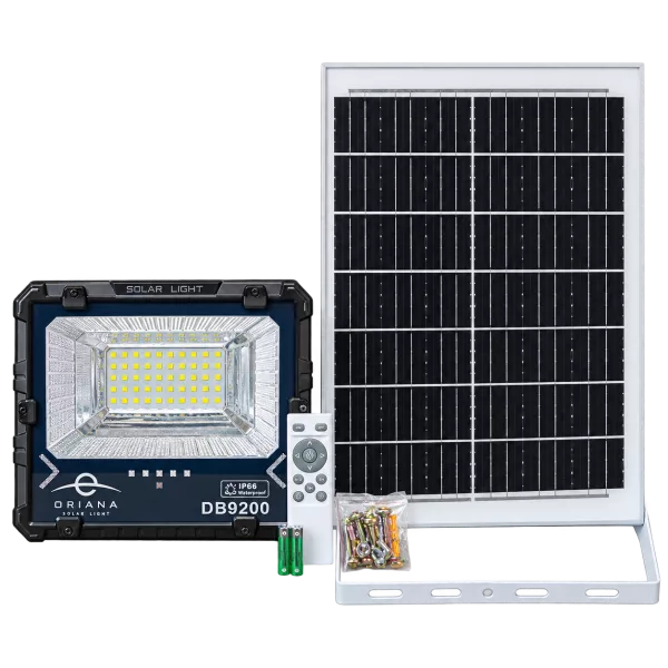Đèn Pha Năng Lượng Mặt Trời ORIANA DB-9200 (200W)