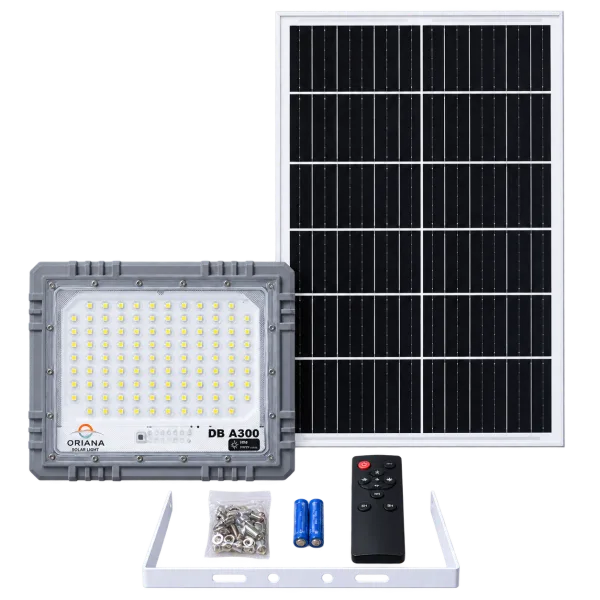 Đèn Pha Năng Lượng Mặt Trời ORIANA DB-A300 (300W)