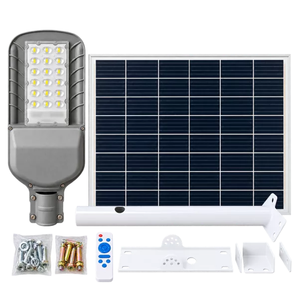 Đèn Đường Năng Lượng Mặt Trời ORIANA DB01-ECO (30W)