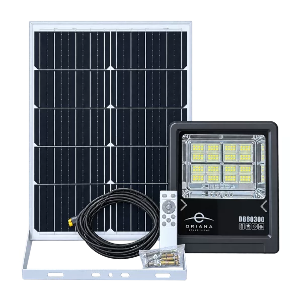 Đèn Pha Năng Lượng Mặt Trời ORIANA DB60300 (300W)