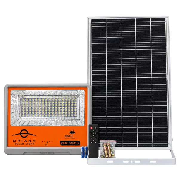 Đèn Pha Năng Lượng Mặt Trời ORIANA DB88-1000PRO (1000W)