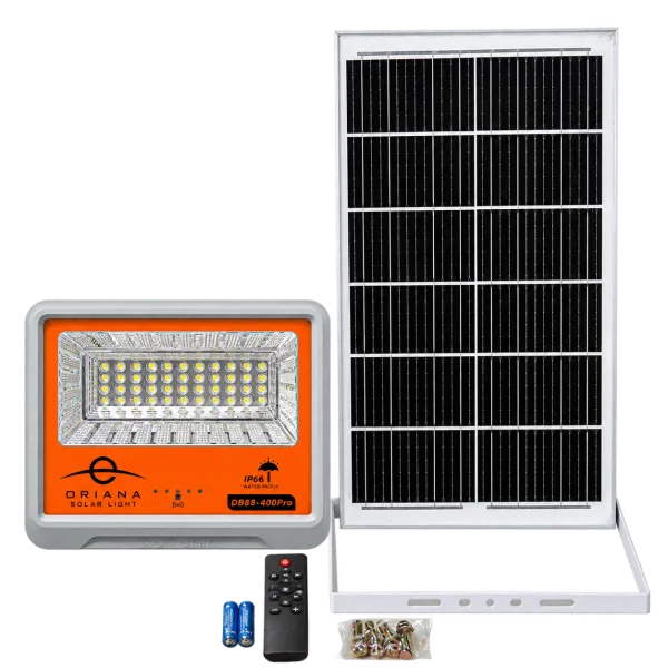 Đèn Pha Năng Lượng Mặt Trời ORIANA DB88-400PRO (400W)