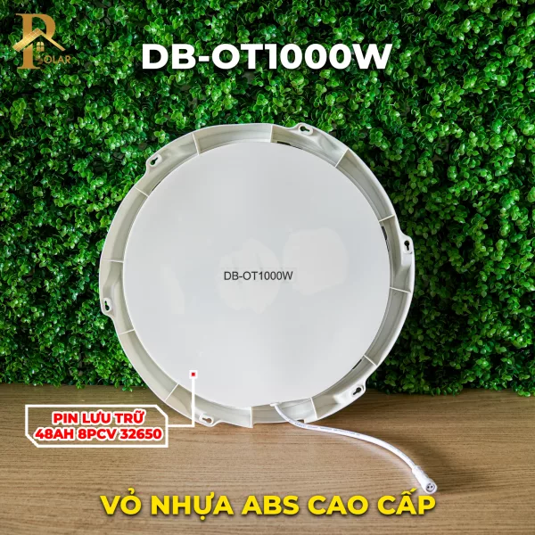 Đèn Ốp Trần Năng Lượng Mặt Trời ORIANA DB-OT1000 (1000W)