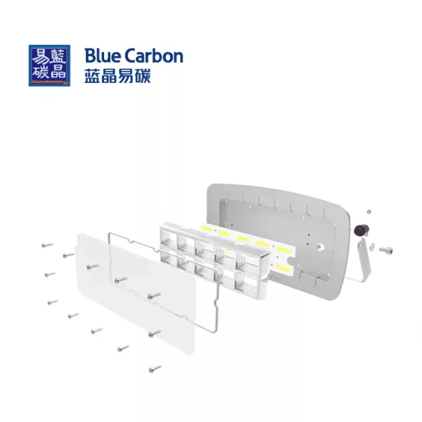 Đèn pha năng lượng mặt trời 200W Blue Carbon BCT-FLRP2.0