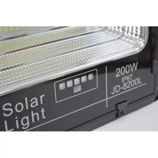 Đèn pha năng lượng mặt trời 200W JinDian JD-8200L