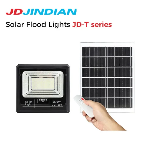 Đèn Pha Năng Lượng Mặt Trời JINDIAN JD-T300 (300W)