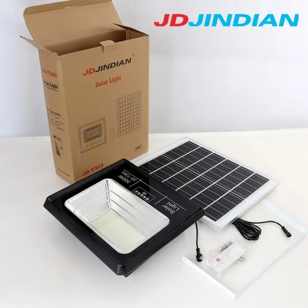 Đèn Pha Năng Lượng Mặt Trời JINDIAN JD-T300 (300W)