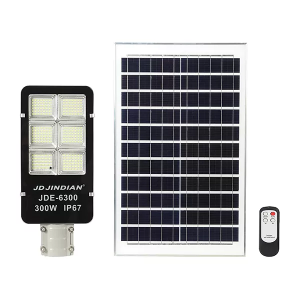 Đèn Đường Năng Lượng Mặt Trời JINDIAN JDE-6300 NEW (300W)