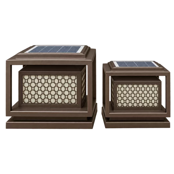 Đèn Trụ Cổng Vuông ORIANA PL-0111 (300x300xH240)
