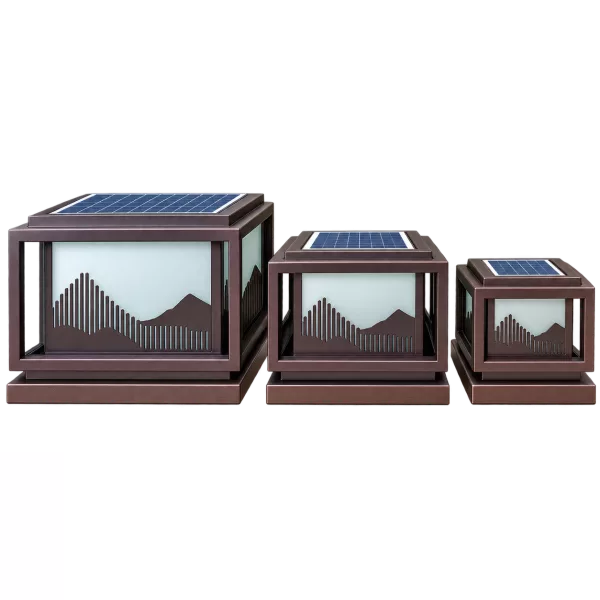Đèn Trụ Cổng Vuông ORIANA PL-0113 (300x300xH240)
