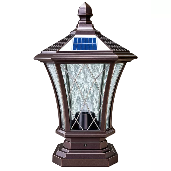 Đèn Trụ Cổng Tháp Mái Chùa ORIANA PL-0213 (230x230xH420)