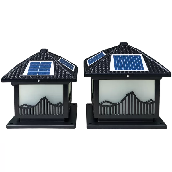 Đèn Trụ Cổng Mái Chùa ORIANA PL-0311 (250×250×H300)
