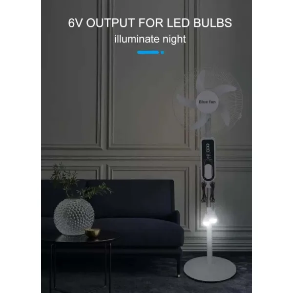 Quạt Năng Lượng Mặt Trời Blue Fan (20W)