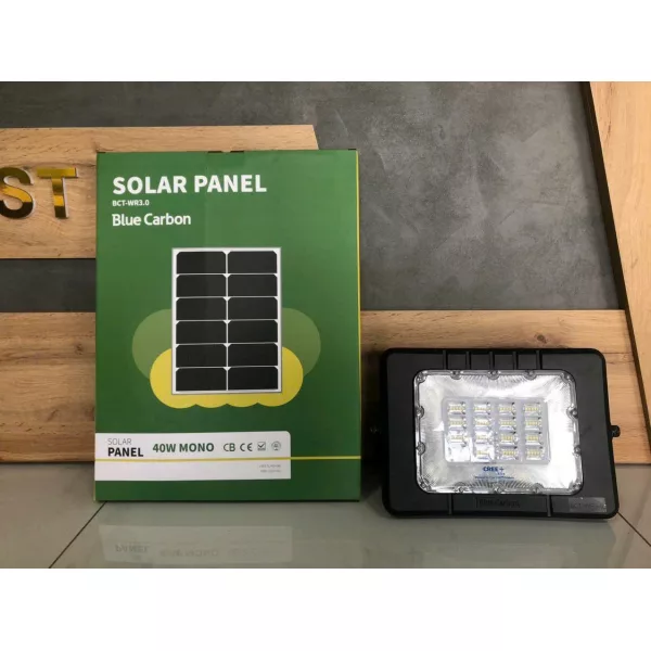 Đèn Pha Năng Lượng Mặt Trời BLUE CARBON BCT-WR3.0 (200W)