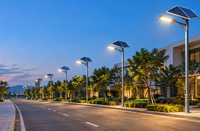 Chiếu sáng năng lượng mặt trời cho công trình
