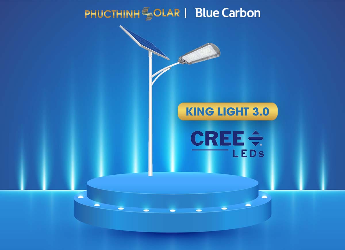 BLUE CARBON ĐÈN NĂNG LƯỢNG MẶT TRỜI CHO DỰ ÁN 4 Đèn năng lượng mặt trời Blue Carbon