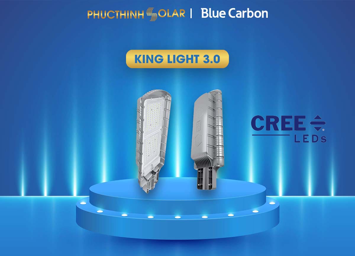 BLUE CARBON ĐÈN NĂNG LƯỢNG MẶT TRỜI CHO DỰ ÁN 2 Đèn năng lượng mặt trời Blue Carbon