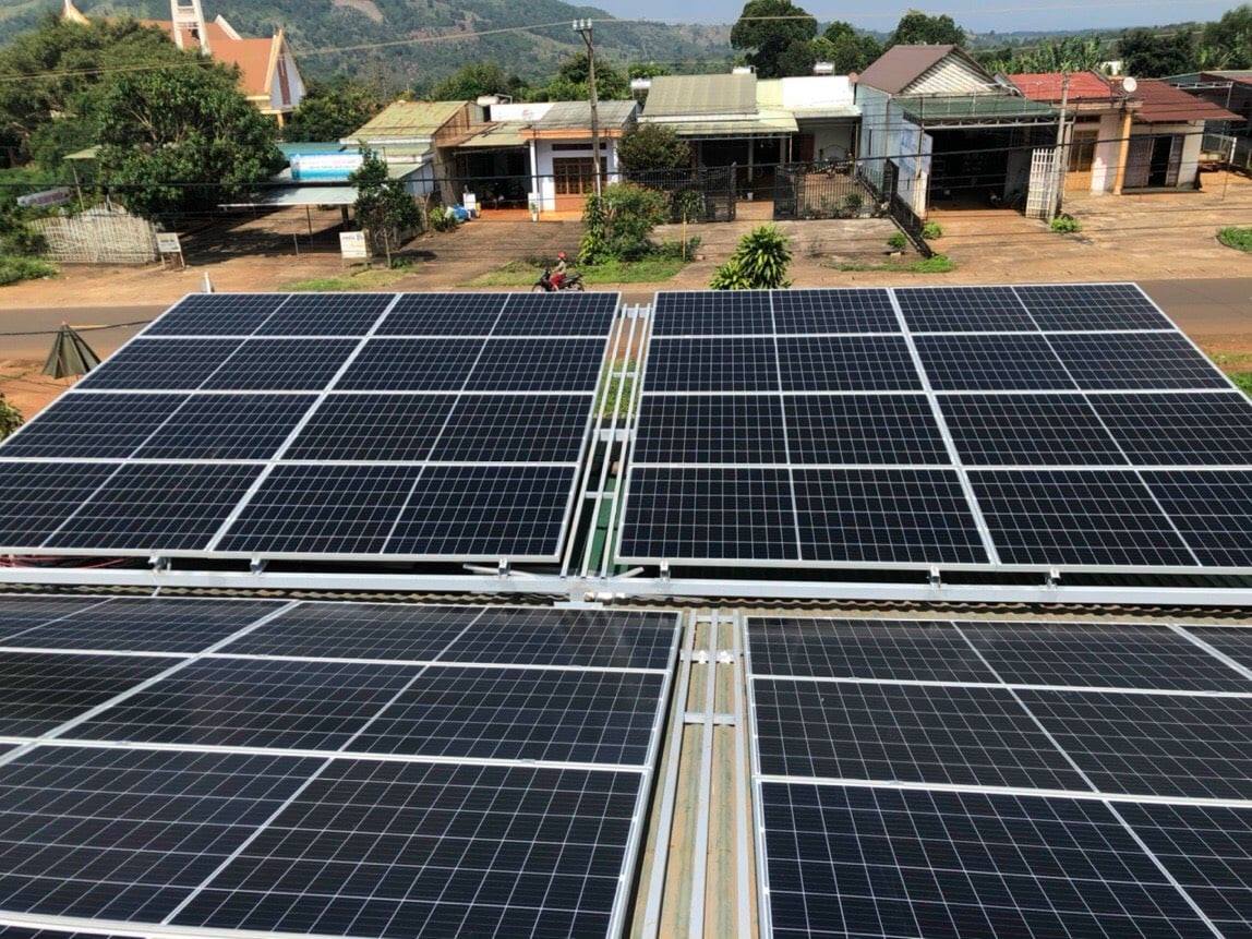 Dự án điện NLMT hộ anh Hòa Thanh An