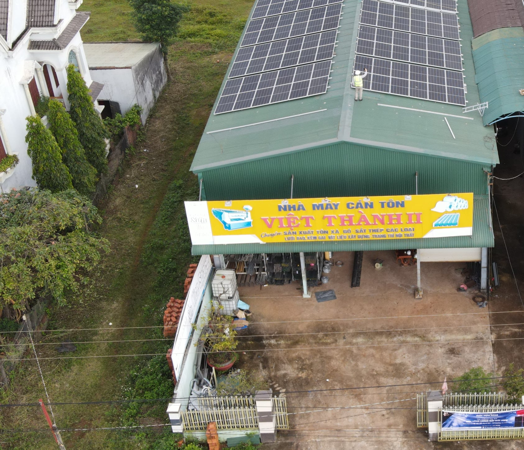 Dự án điện NLMT ChưPrông(60kW)