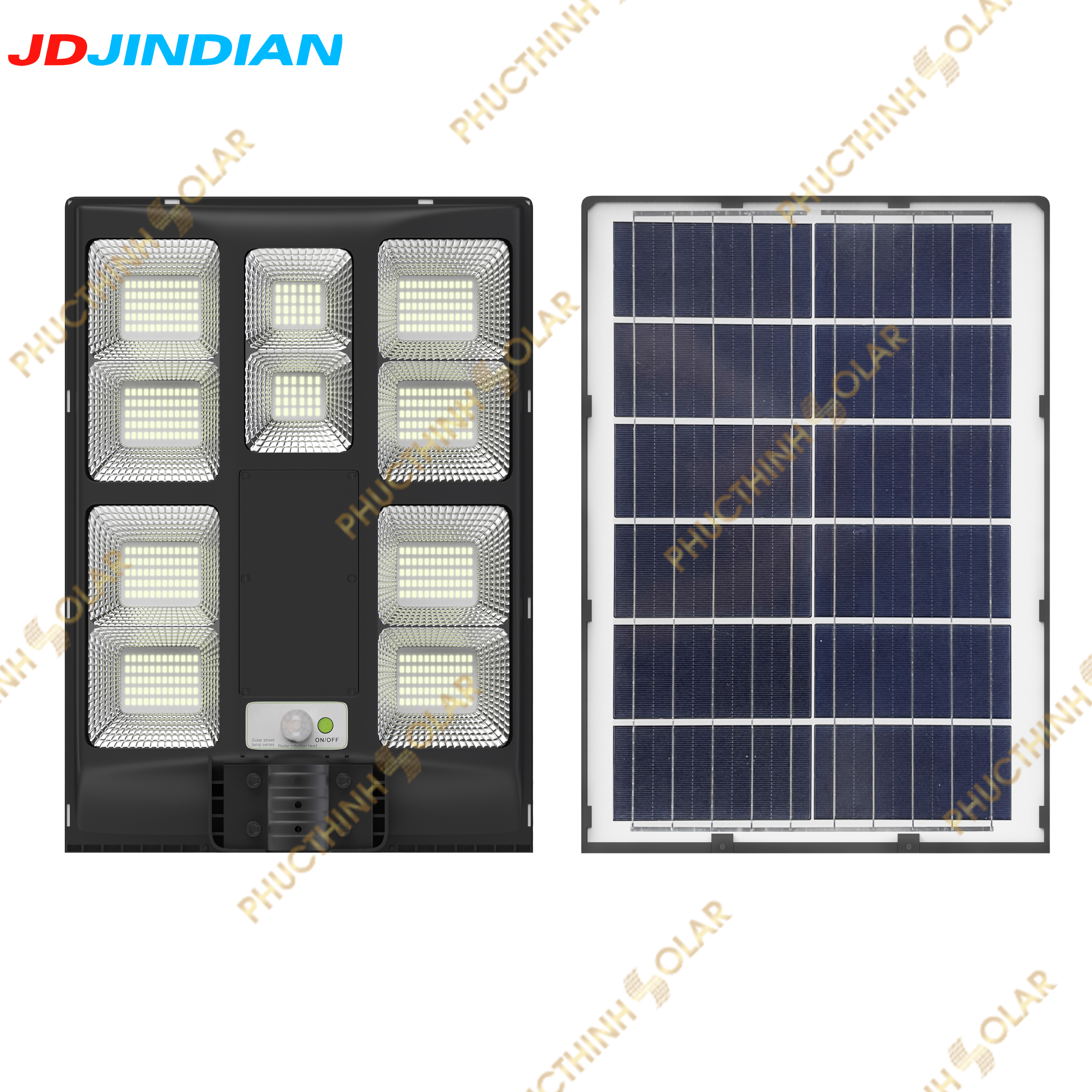 Đèn đường Jindian-JD-5100 (Đèn liền thể 800W)
