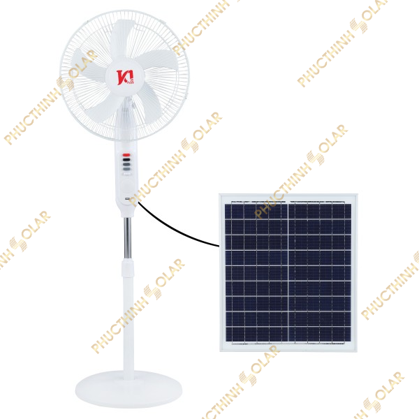 Quạt năng lượng mặt trời JD-198L (15W)