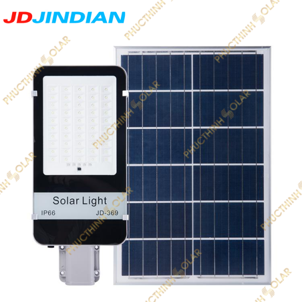 Đèn đường năng lượng mặt trời 100W JD-369