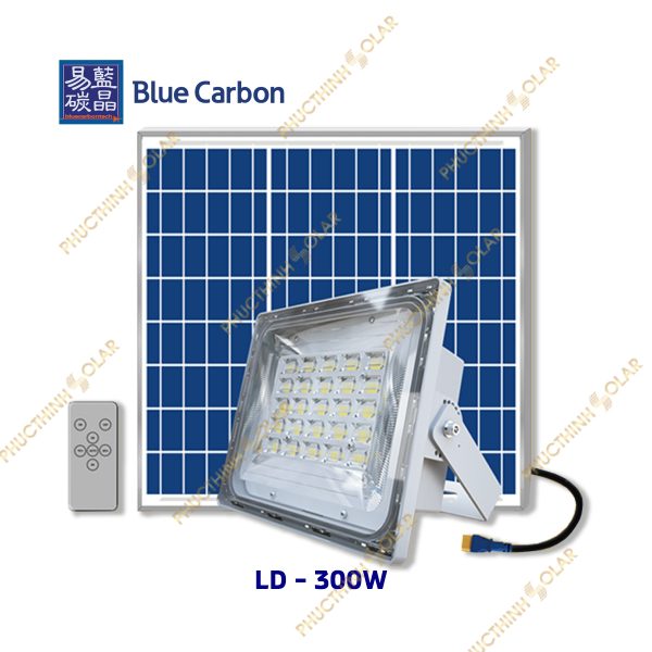 Blue Carbon – Đèn pha năng lượng mặt trời 300W