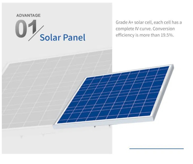 Blue Carbon – Đèn đường năng lượng mặt trời 36W BCT-OLK2.0