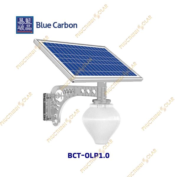 Blue Carbon – Đèn sân vườn năng lượng mặt trời 10W – Blue Carbon BTC-OLP1.0